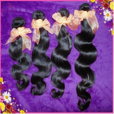 Merual Raw Hair Company Indonesian Body Wave 4pcs/lot Sew Weave Thick bundles fast shipping Tangle free