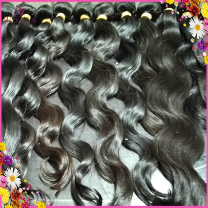 Natural Color Raw Burmese body wave hair 4 bundles deal Real Good quality single donor Hairs Shop online