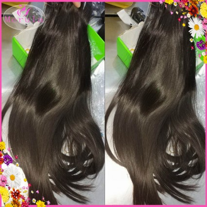 Natural Unprocessed Cambodian Raw Human Hair straight weave Free Tangle bundles cuticle aligned 4bundles/lot