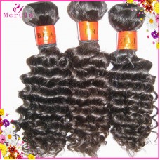 Jerry curl virgin hair wet deep wavy Filipino  raw weaves 3 bundles deal Premium quality pussy girls wedding styles