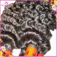 Natural human hair raw virgin cuticle aligned Filipino curly hair 2 bundles arabian weave Merula hair Boutique