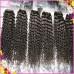 Quality raw Indian temple cuticle aligned curly hair 4 bundles deal Jerry curly Machine weave Golden supplier