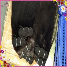 Durable Merula Raw Hair Unprocessed Vietnamese Straight Hair extension 1 piece single bundle 100g Sample order 