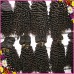 100g single bundle  Laotian Unprocessed Jerry curly Raw Hair cuticle aligned raw  hairs last 2 years Vendors