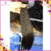 Healthy Unprocessed Virgin Burmese kinky straight hair thick bundles 3pcs/lot Natural Color
