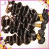 Natural one donor Raw Filipino Loose wave human hair weave bundle deal 100g/piece by Merula Hair		