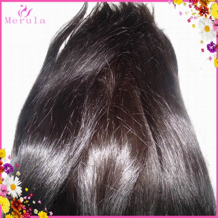Indian single donor Raw Straight hair temple sourcing 100% Virgin cuticle aligned hair 1 bundle sample deal