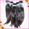 Nonchemical composition raw Straight Indian human hair 3 bundles natural colors cuticle alligned wefts best seller
