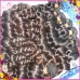 Gorgeous new style raw Vietnamese asian virgin hair big curly deep wave 2 bundles deal