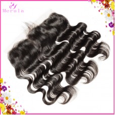 Fantastic Invisiable Raw Hair  transparent brown HD Body wave 13x4 ear to ear frontal