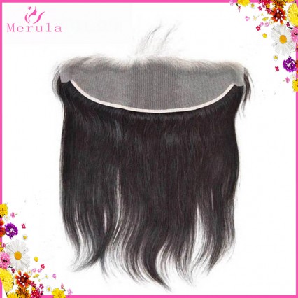 Ear to ear frontal 13x6 Preplucked Natural raw straight frontals HD thinner swiss lace Great quality 1 pack