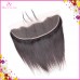 Ear to ear frontal 13x6 Preplucked Natural raw straight frontals HD thinner swiss lace Great quality 1 pack