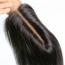 Merula Raw Hair 2x6 HD lace closure silky straight best quality human hair closure deep parting space
