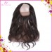 360 lace frontal Raw Unprocessed Human Hair Small knots preplucked hairline Medium brown lace