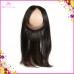 360 lace frontal Raw Unprocessed Human Hair Small knots preplucked hairline Medium brown lace