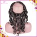 360 lace frontal Raw Unprocessed Human Hair Small knots preplucked hairline Medium brown lace