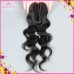 Raw Single donor hair natural Body Wave Lace Closure HD transparent lace