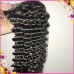 Kinky Curly One donor Raw Hair Lace Closure tight curls with Baby hairs 1 piece/lot 