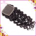Natural loose curly Lace Top Closure 1 piece romance curly raw human hair one donor