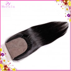 Silk Base Closure Virgin hairs materials Natural straight 1 piece best selling natural hairline Merula 
