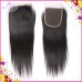One donor Raw Hair Durable Swiss lace closure 1 pack  Natural hair color #1B soft hair high quality