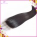 One donor Raw Hair Durable Swiss lace closure 1 pack  Natural hair color #1B soft hair high quality