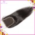One donor Raw Hair Durable Swiss lace closure 1 pack  Natural hair color #1B soft hair high quality