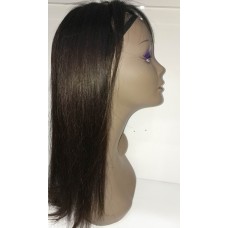 Raw Unprocessed Straight Hair Lace Front wig medium size cap non remy virgin hair unit 1 piece/lot MeruLa Top quality 