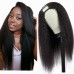 U part wig raw single donor human hair machine made weave half wigs perfect quality density available