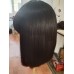 Hot selling short bob wig with bang machine sewed wigs(without lace) Raw Russian cuticle aligned hair 12A Merula Hair