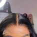 Raw Single donor 4*4 Lace Closure wig Variable Human Hair density options