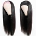 HeadBand wig raw single donor human hair machine weave wigs Premium quality different textures available