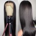 Raw Single donor Laos Human Hair 13*6 Lace Frontal Wig HD Transparent Deep Parting Space